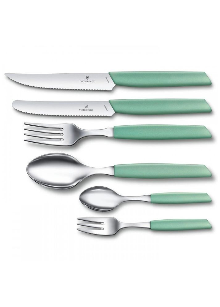 Нож Swiss Modern Steak and Pizza 12 см 6.9006.12W41 Victorinox (316614376)