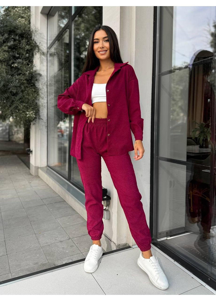 Костюм (сорочка+джогери) Fashion (357124088)