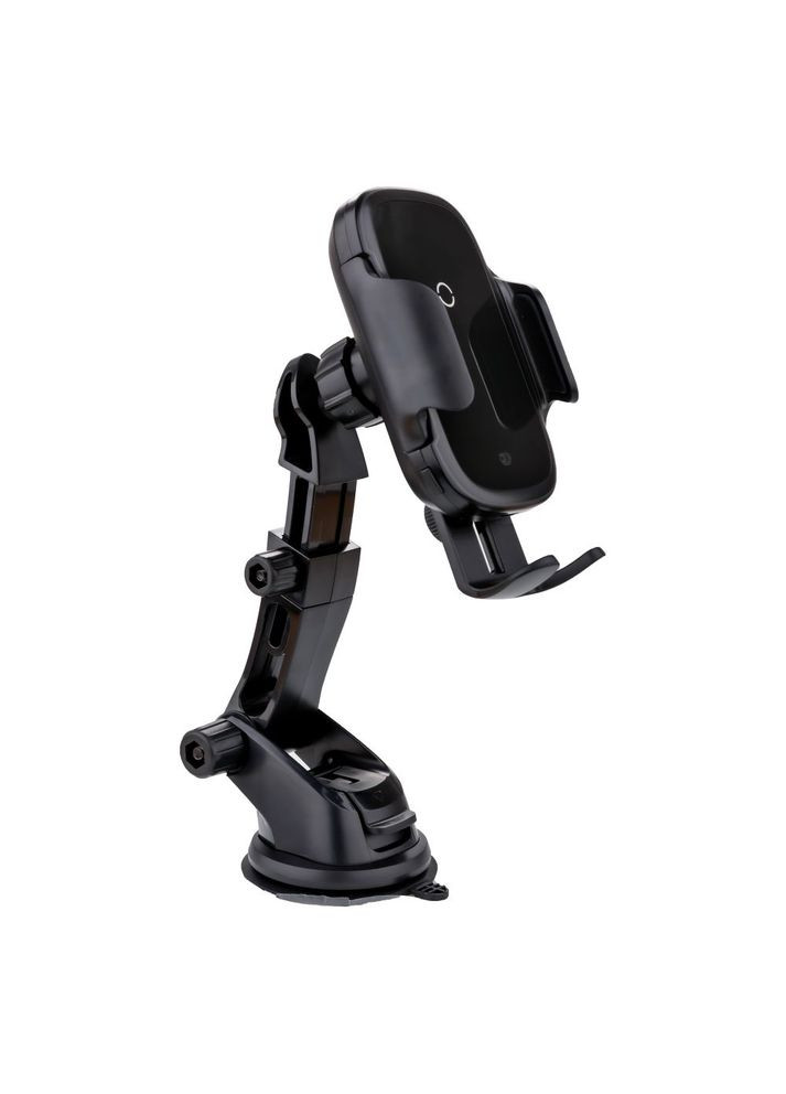 Тримач для смартфона розсувна система фіксації Wireless Charger WXHW03 Light Electric Holder Qi 15W Чорний Baseus (312484506)