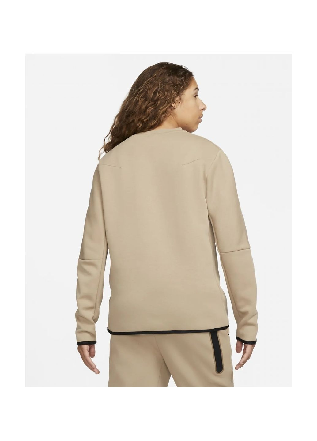 Світшот чоловічий Sportswear Tech Fleece Beige Cu4505-247 Nike (365961893)