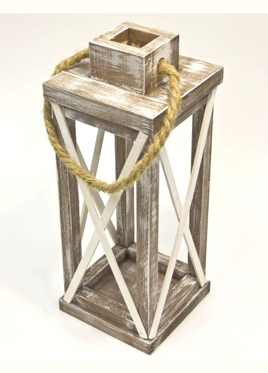 Фонарь садовый из дерева Бонаха браш (СФН-000322) No Brand (328959931)