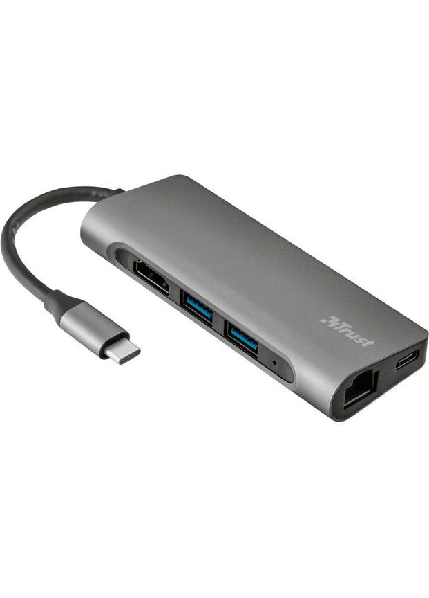Док-станція DALYX 7 в 1 USB-C ALUMINIUM (23775) Trust (322938598)