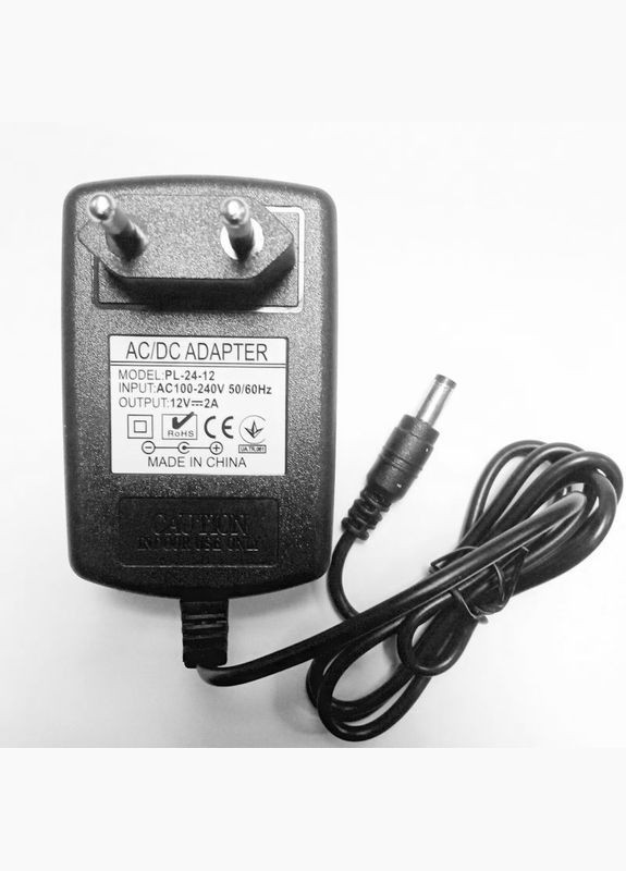 Блок питания для камер видеонаблюдения 12 вольт 2 Ампера 24Вт PL-24-12 (100223) OEM (321960470)