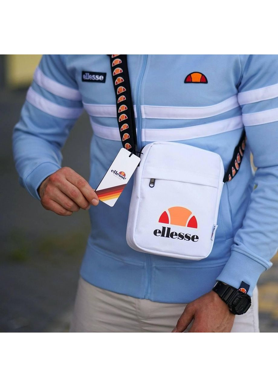 Сумка Еліс Лампаси - месенджер Lampas Білий No Brand (362501804)