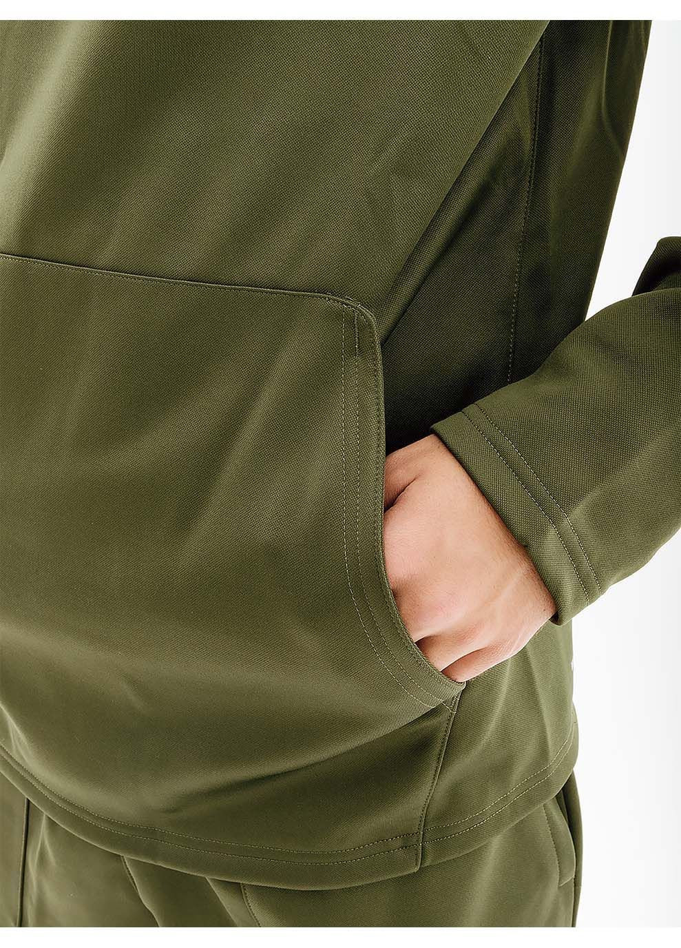 Мужское Худи TRAIN PWR FLEECE HOODIE Хаки Puma (333962632)