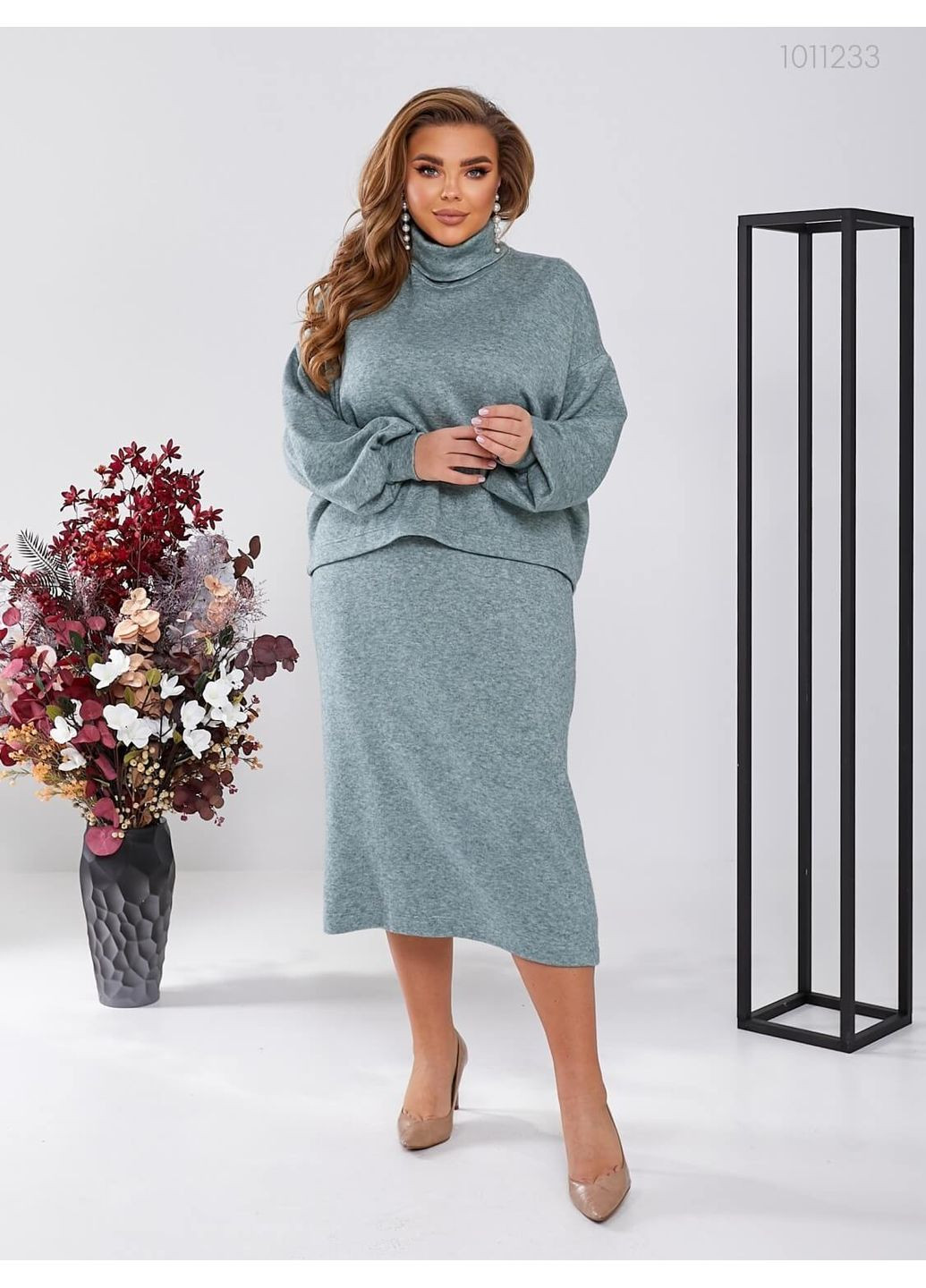 Жіночий костюм Плезір (тіффані) 1011233 Peony (352260803)