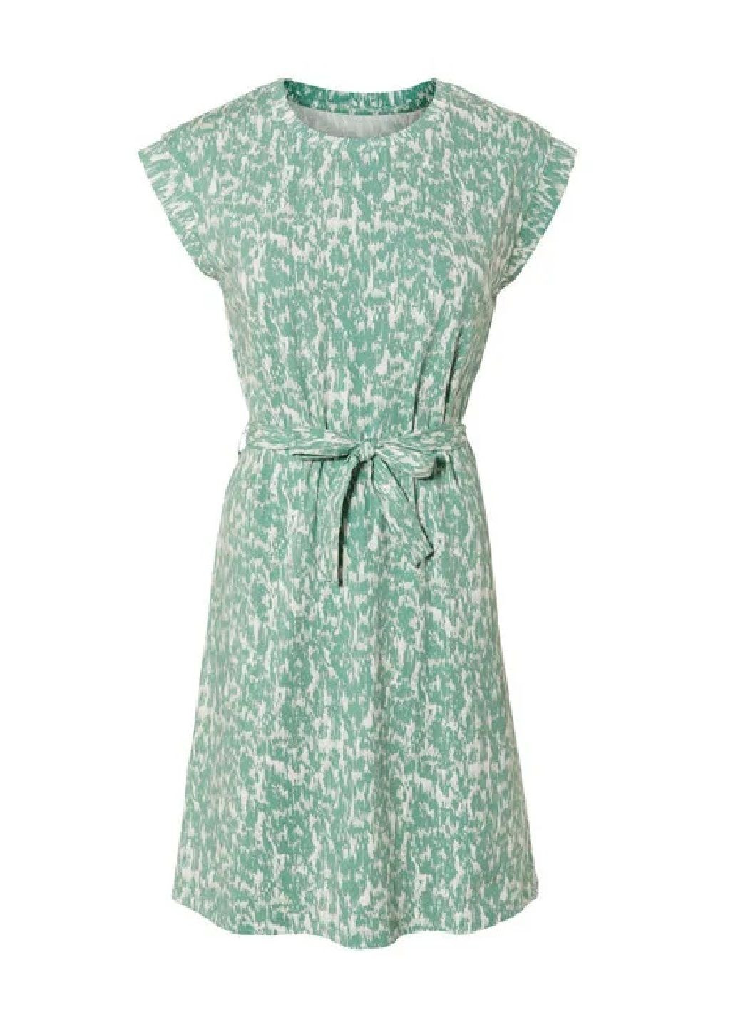 Бірюзова повсякденний, кежуал сукня уцінка Esmara з абстрактним візерунком