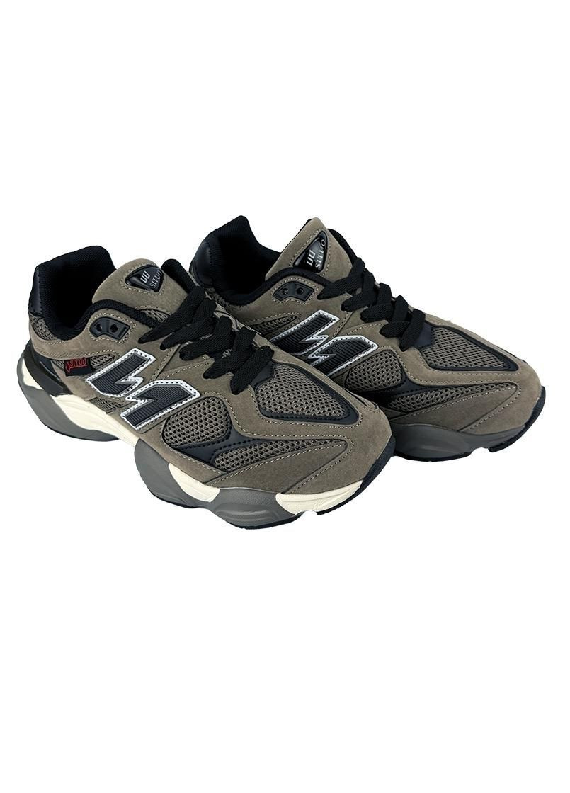 Кросівки жіночі комбіновані коричневі 1060-5 No Brand коричневі (373327787)