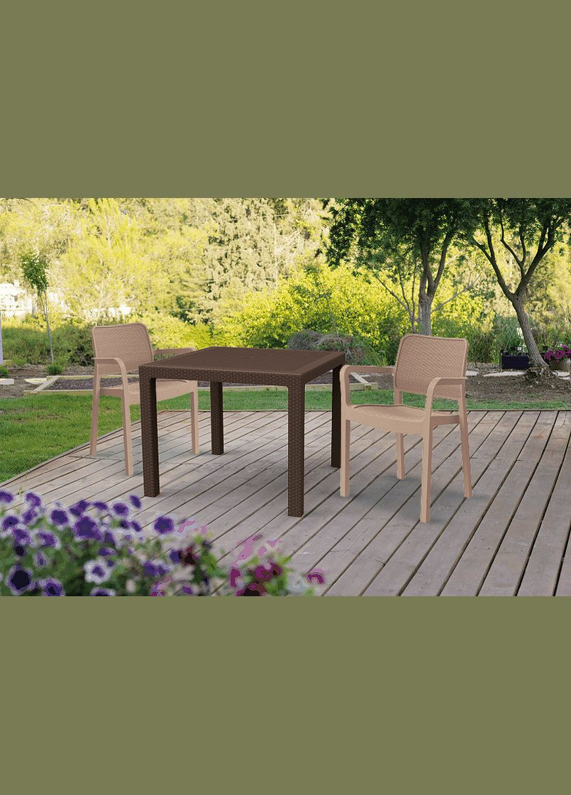 Стул садовый пластиковый Keter Samanna, Allibert (329407668)