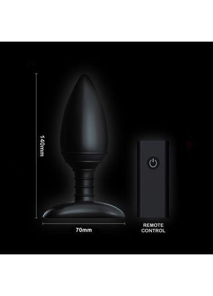 Анальна вібропробка Nexus ACE Medium, з пультом ДК, макс. діаметр 4см No Brand (366877940)