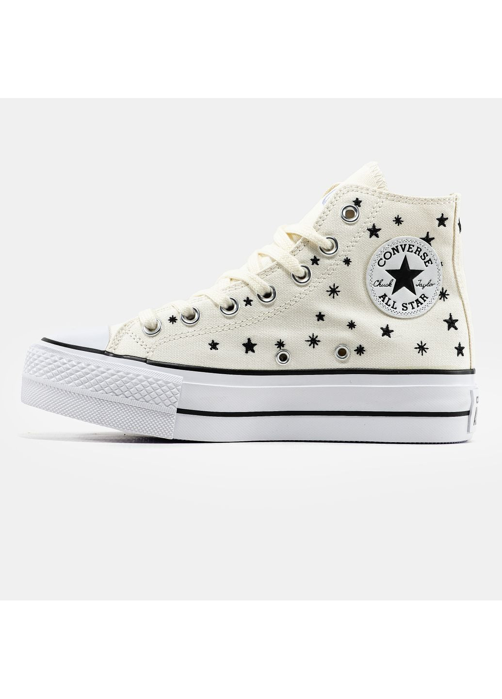 Кросівки жіночі Converse Chuck Taylor All Star High | Конверс Чак Тейлор білі No Brand білі демісезони (366342710)