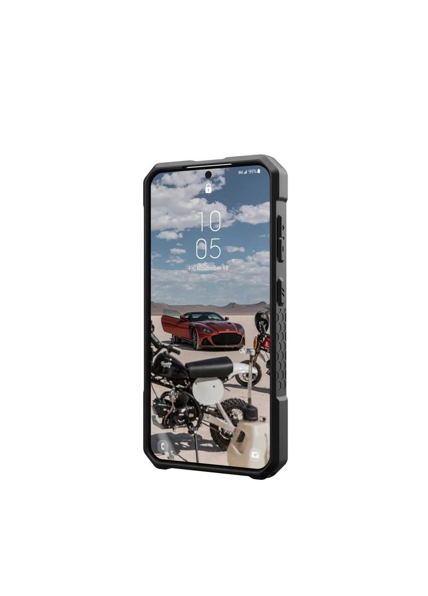 Чехол-накладка Monarch для Samsung Galaxy S24 Kevlar Black (214411113940) Urban Armor Gear (366831364)