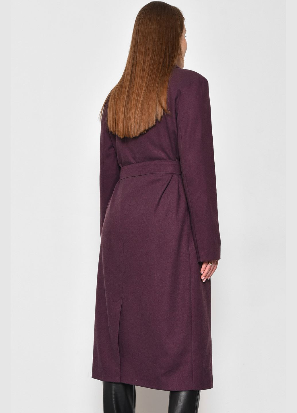 Фіолетове демісезонне Пальто жіноче демісезонне фіолетового кольору Let's Shop