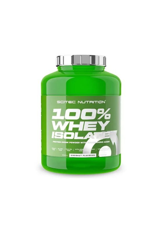 Сывороточный изолят 100% Whey Protein Isolate, ваниль, 1,81 кг Scitec Nutrition (361113982)