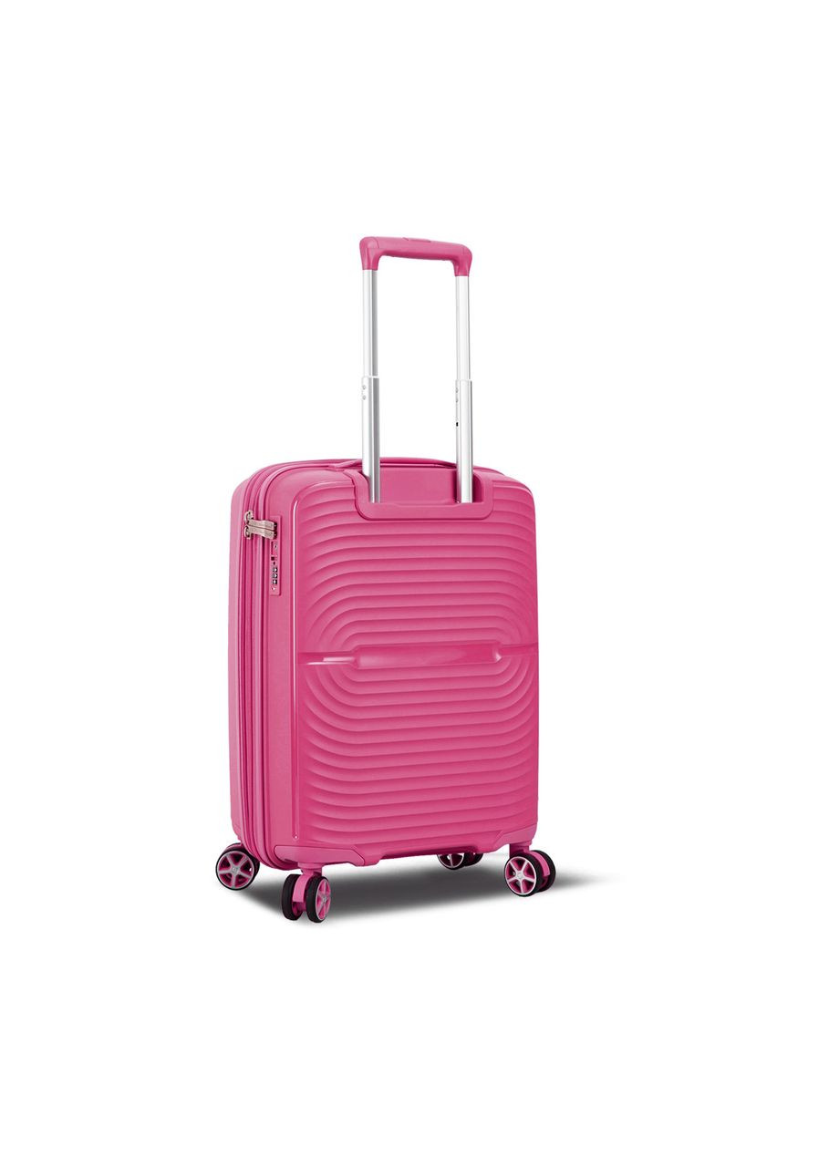 Валіза мала для ручної поклажі 40903 поліпропілен Малиновий Snowball (350878431)