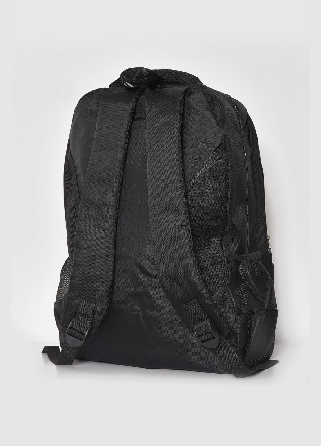 Жіночий рюкзак текстильний чорного кольору Let's Shop (280199050)
