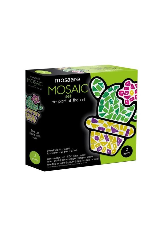 Дитячий набір для творчості кришталева мозаїка "Кактус" MA2006 Mosaaro (373254656)