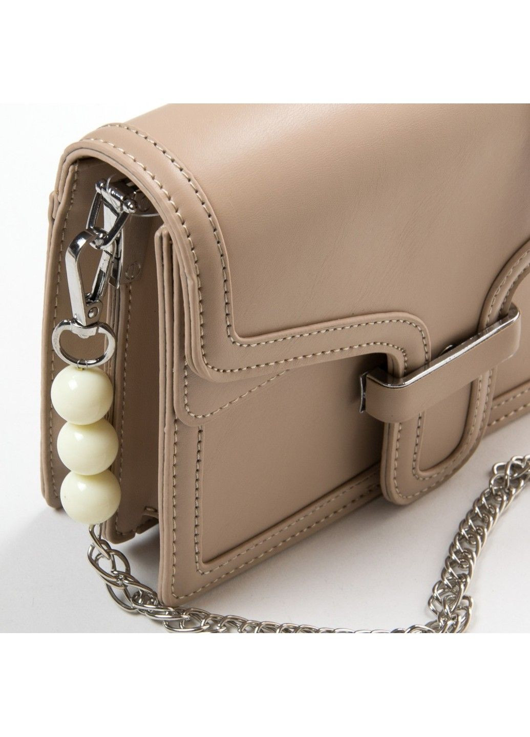 Жіноча сумочка зі шкірозамінника 22 153 khaki Fashion (323581279)