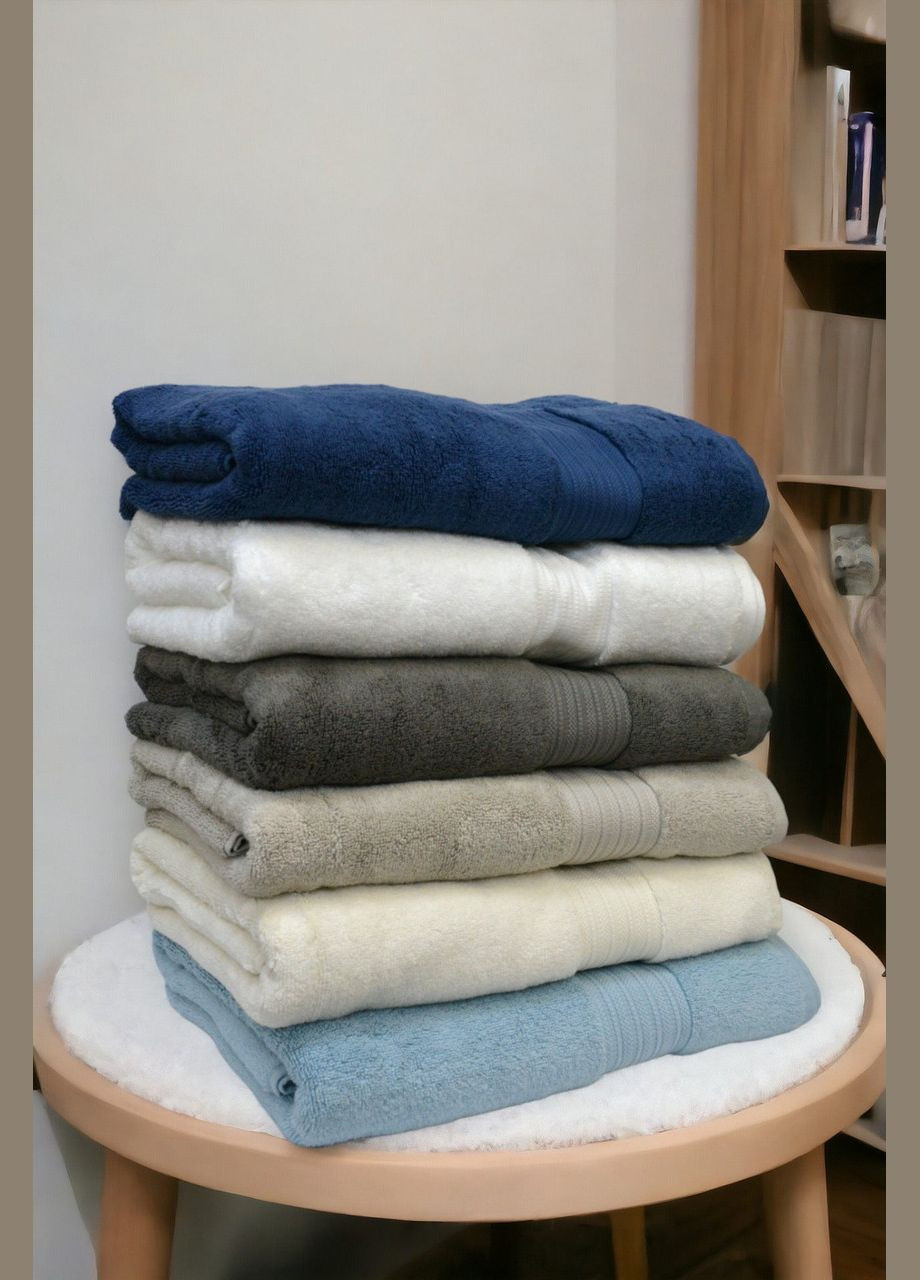 Полотенце махровое SВ-2 70х140 см. кремовый Kayra кремовый