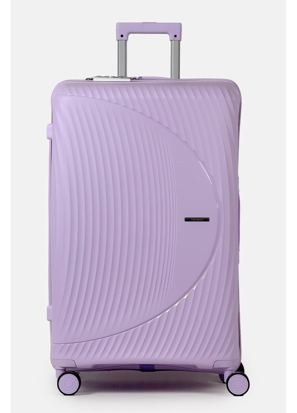 Большой пластиковый чемодан 608-1-LP Tourist (370853676)