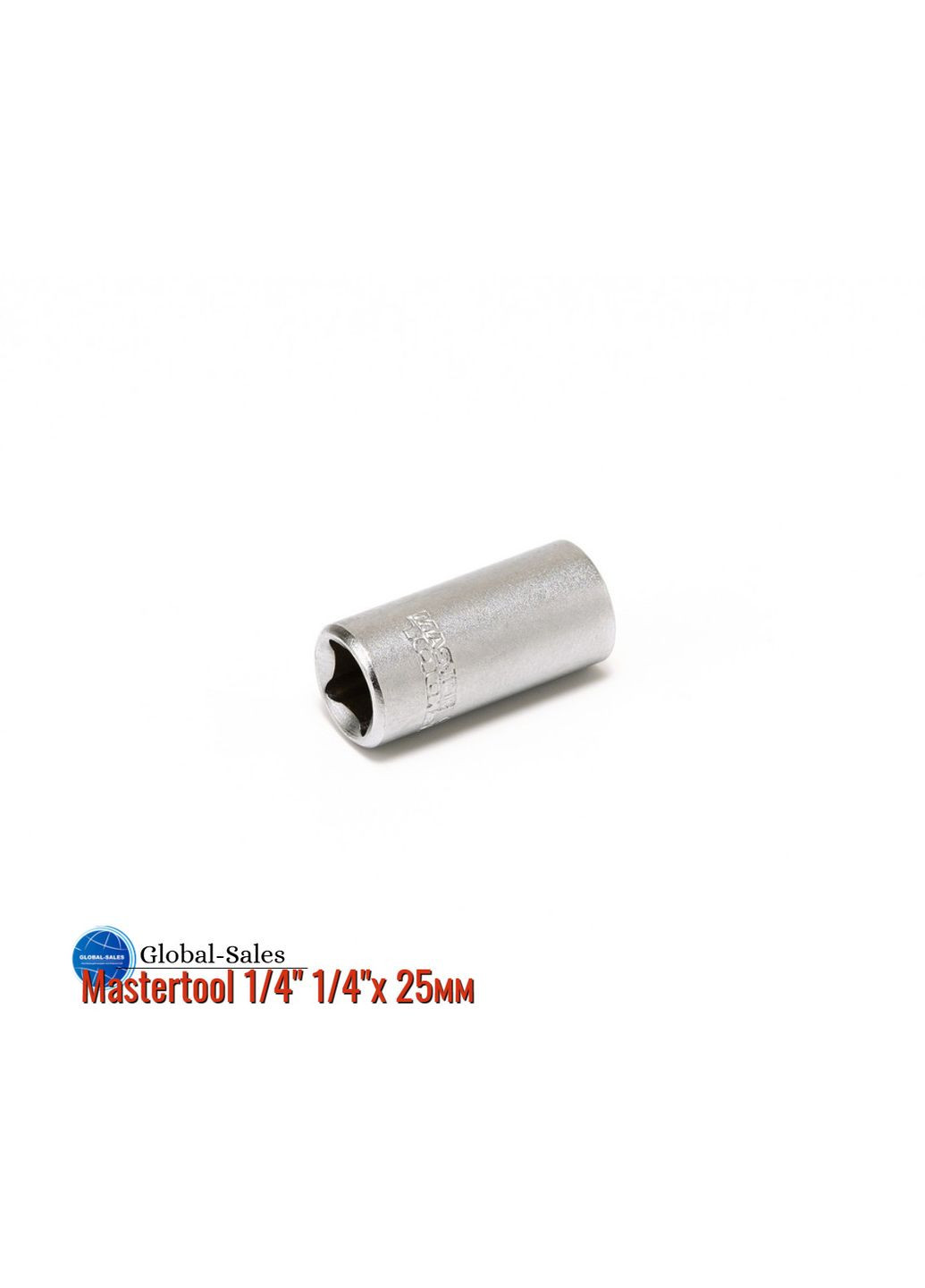 Перехідник 1/4" квадрат x 1/4" шестигранник (78-0087) Mastertool (353494509)