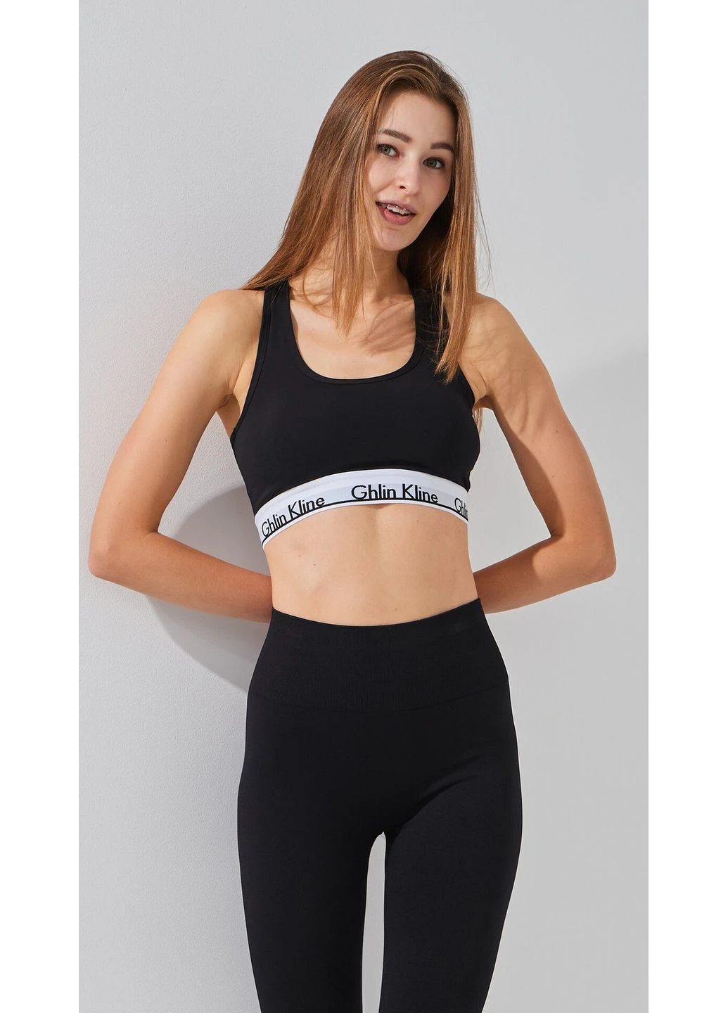 Топ женский спортивный 1123-1 Черный shop (2000999284939) No Brand (362893715)