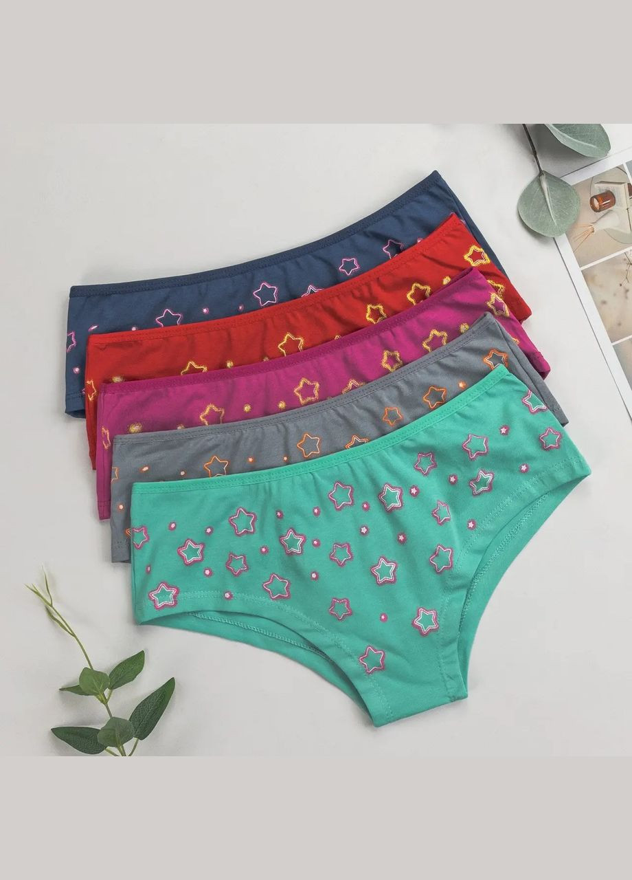 Женские трусики-шортики, 5 шт. Nicoletta (342119701)