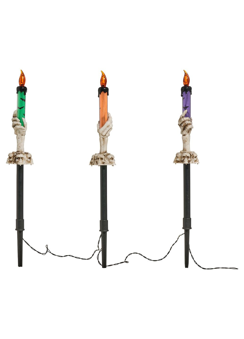 Світлодіодна декорація на Хелловін Свічки в руках комбінований Casalux (324833856)