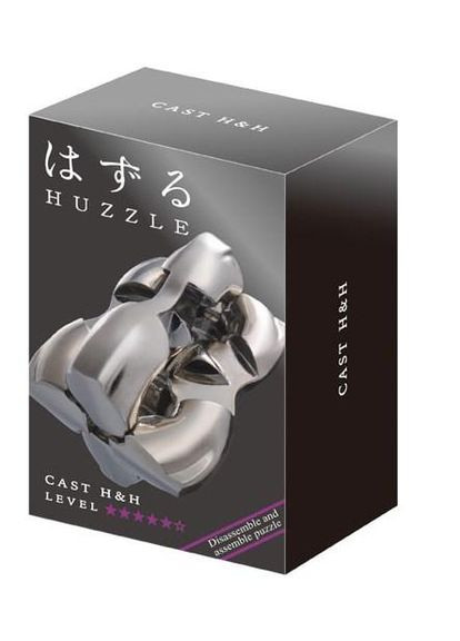 Головоломка для дорослих літа металева Hanayama H&H ( H&H) 5 рівень Huzzle (368801927)