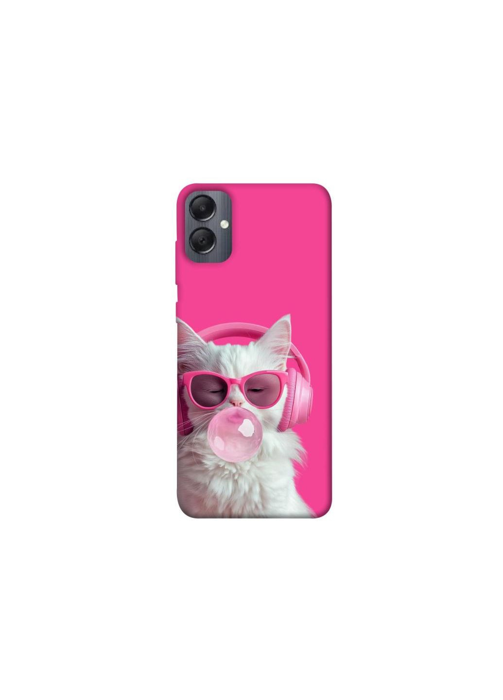 Чехол на Samsung Galaxy A05 Pink kitty Frontalka (352224813)