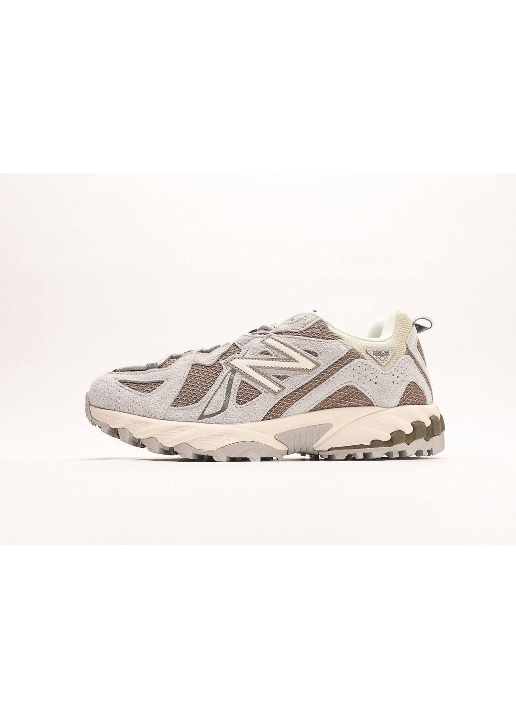 Білі Осінні кросівки чоловічі new balance 610 brighton grey mushroom ml610te No Brand