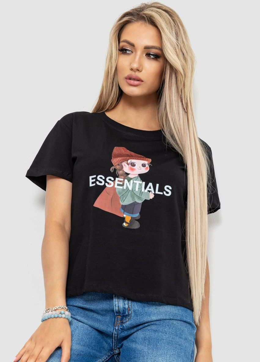 Футболка женская с принтом,, 221R3016 Ager - (313292687)