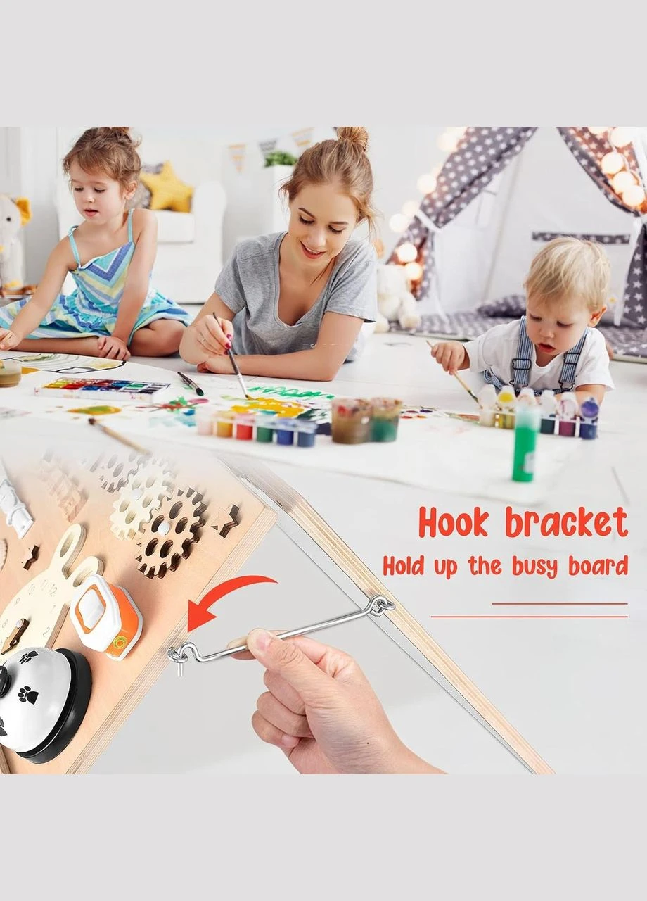 Vogvigo Двостороння Montessori дошка для дошкільнят, дерев'яна навчальна іграшка () No Brand (300794776)