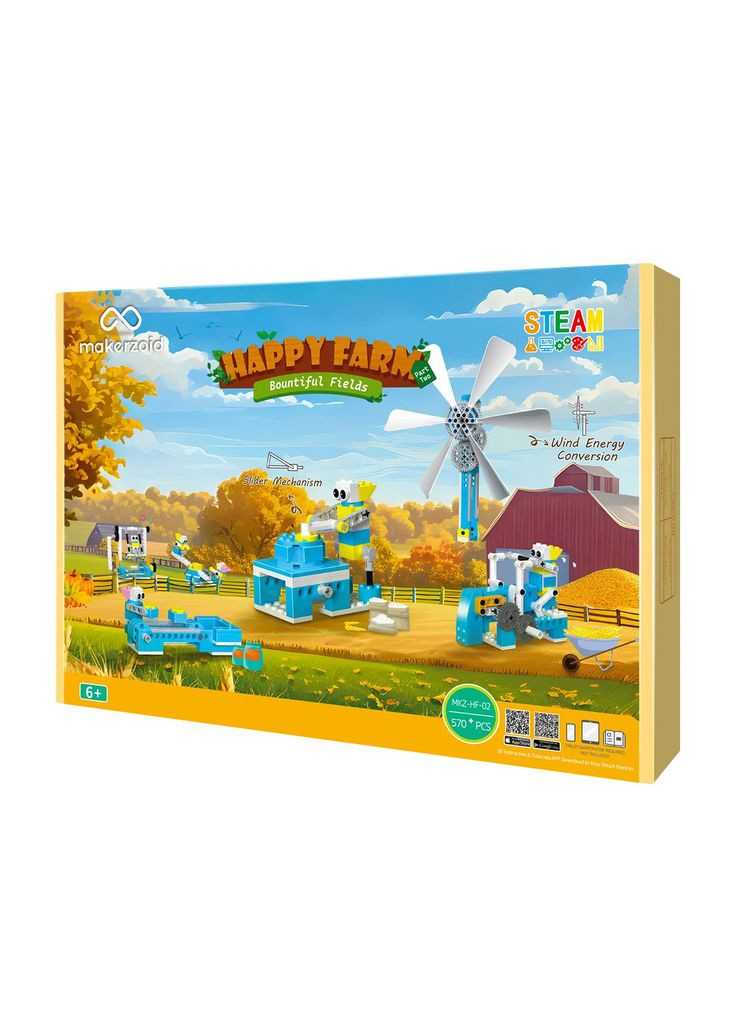 Конструктор (m470676) Makerzoid Happy Farm Bountiful Fields (367064901)