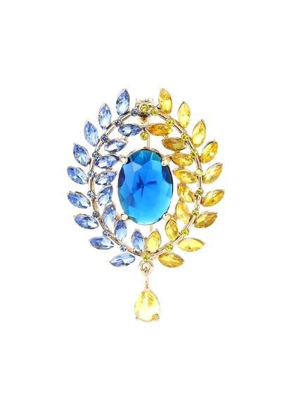 Брошь "Колоски", колоски, брошь символ Украины No Brand (311603956)