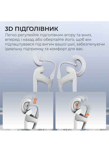 Крісло DORO C300 Pro Mesh White (DORO-C300-PRO-M102) Sihoo (358884136)