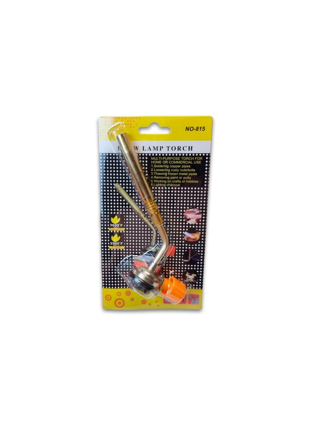 Різак газовий FLAME GUM NO-815. Газовий пальник на цанговий балон. Газова горєлка. No Brand (340689033)