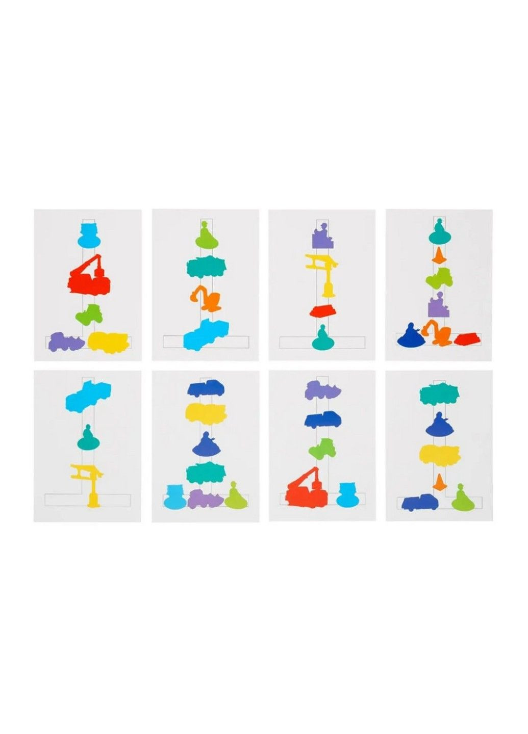 Деревянная развивающая игра на липучке "Строительная площадка" (ПСФ037) PSF037 Ubumblebees (331299337)