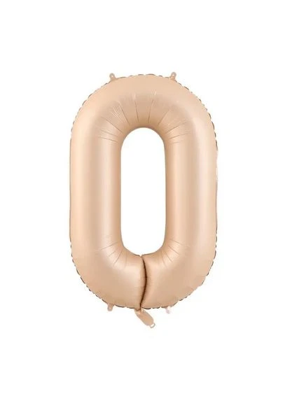 Фольгированный шар цифра 0, 32" (80 см) No Brand (381100081)