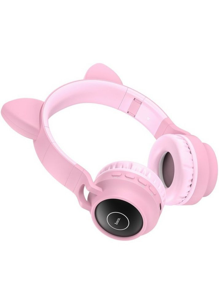 Навушники з вушками W27 Cheerful Cat Ear бездротові підсвічування Hoco (280916244)