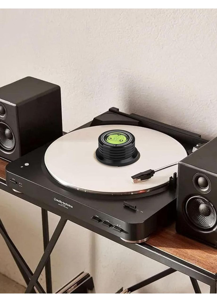 Притискач для вінілових платівок, клемп, стабілізатор тиску вінілової пластинки Black No Brand (366304178)