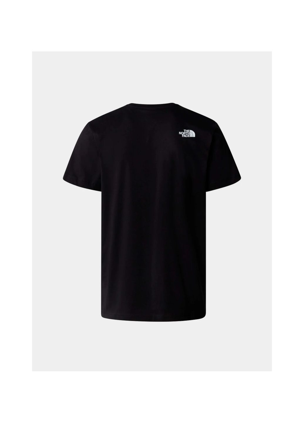 Чорна футболка чоловіча never stop exploring tee black 0a87nsjk31 The North Face