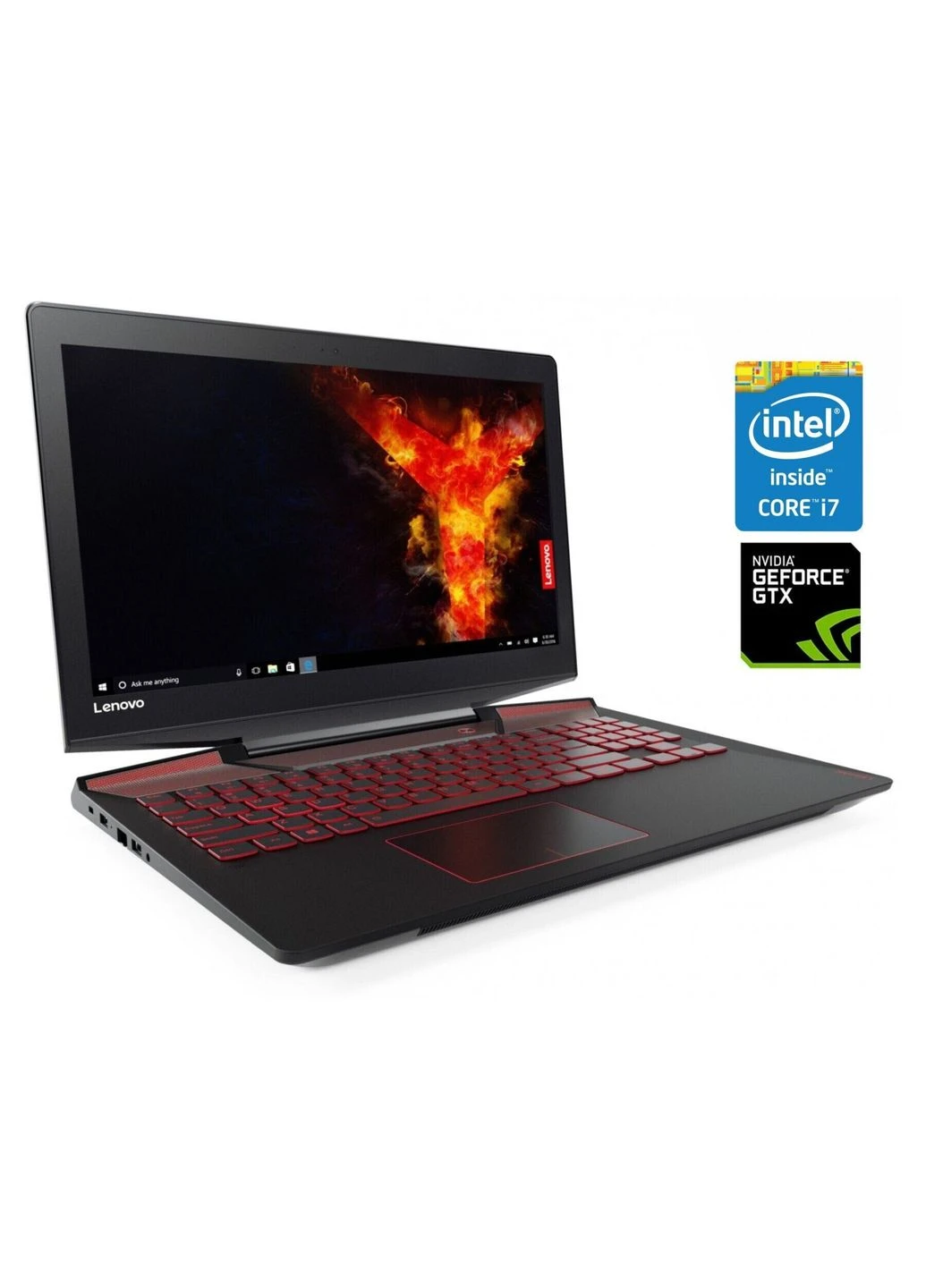 Игровой ноутбук Legion Y720-15IKB / 15.6" (1920x1080) IPS / intel Core i7-7700HQ (4 (8) ядра по 2.8 - 3.8 GHz) / 16 GB DDR4 / Lenovo (398146863)