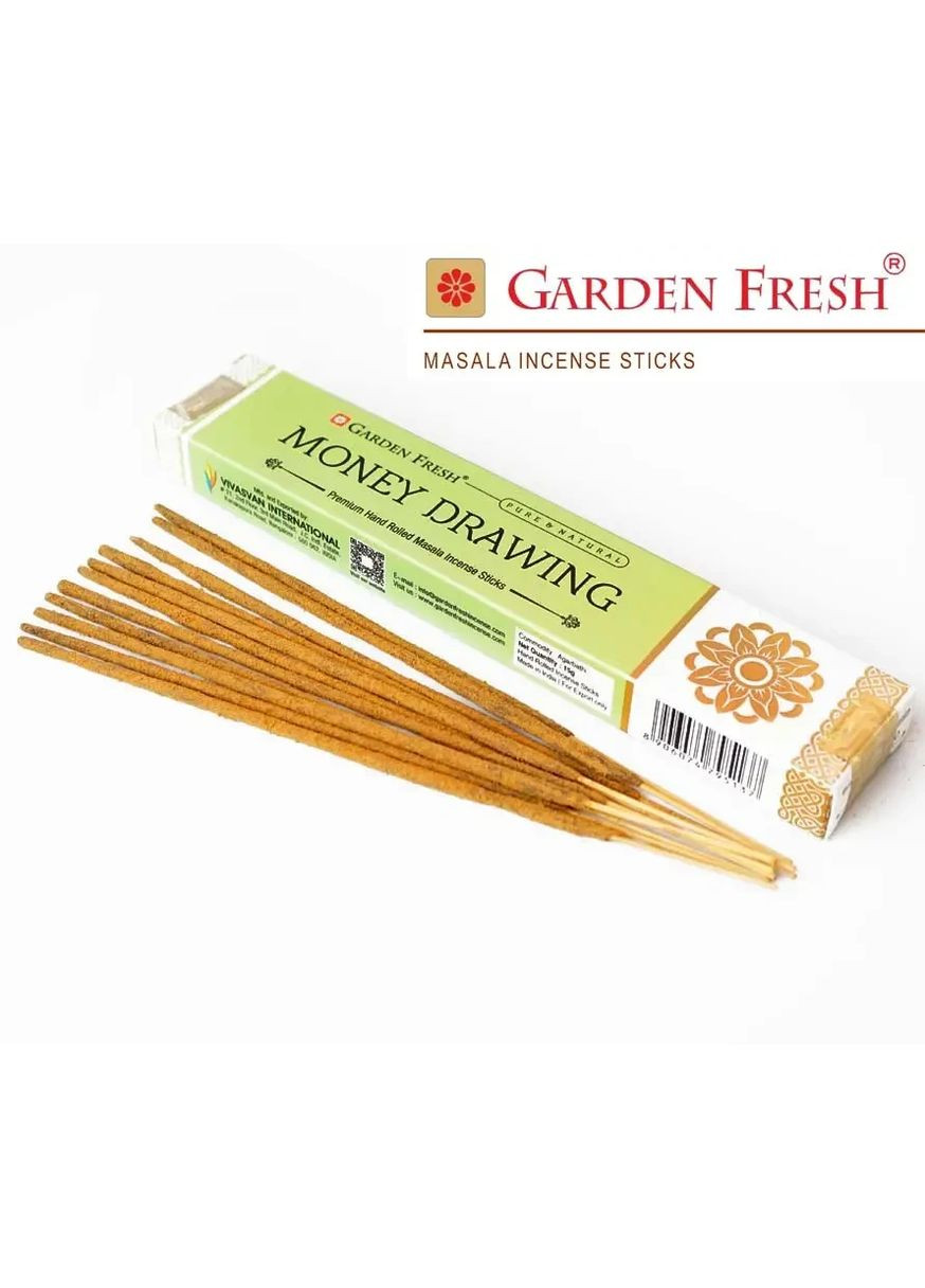 Аромапалиці пилцеві fresh Money Drawing Малювання грошей 15 грам Garden (371923421)