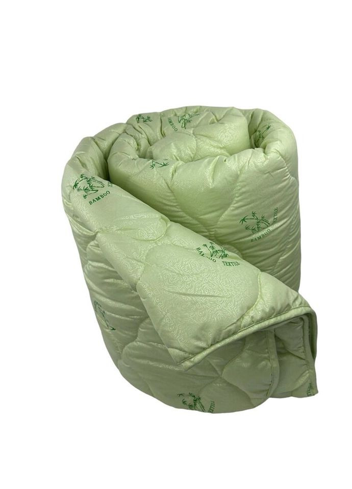 Ковдра двоспальна закрита Bamboo 20349 175х215 см салатова Arda (328391752)