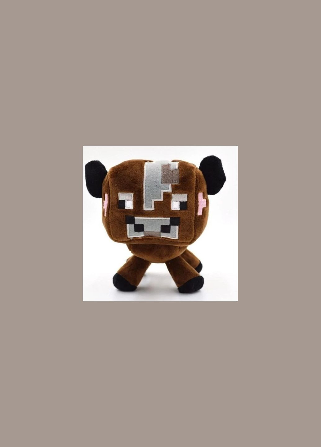 Мягкая игрушка Корова Cow Minecraft 15см No Brand (282703965)