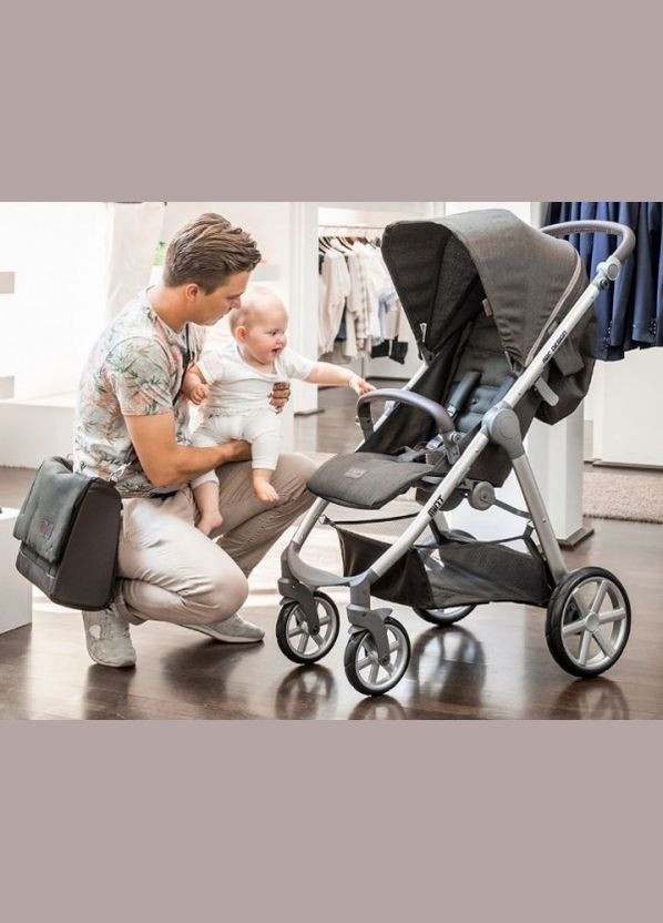 Коляска прогулочная Mint, Leaf, цвет темнозеленый (51409/806) ABC design (307836239)