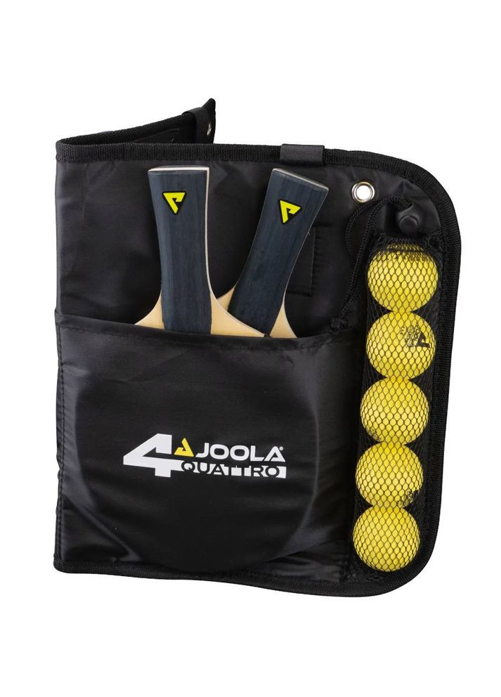 Набір для настільного тенісу Quattro 4 Bats 10 Balls (54818) Joola (323120023)