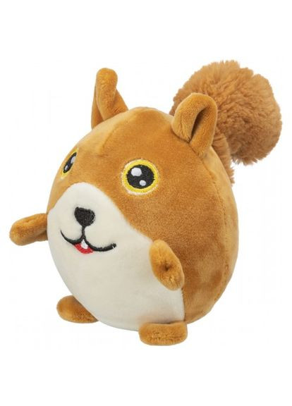 Іграшка для собак Білка з ефектом пам'яті поліестер помаранчева 13 см Trixie (336766779)