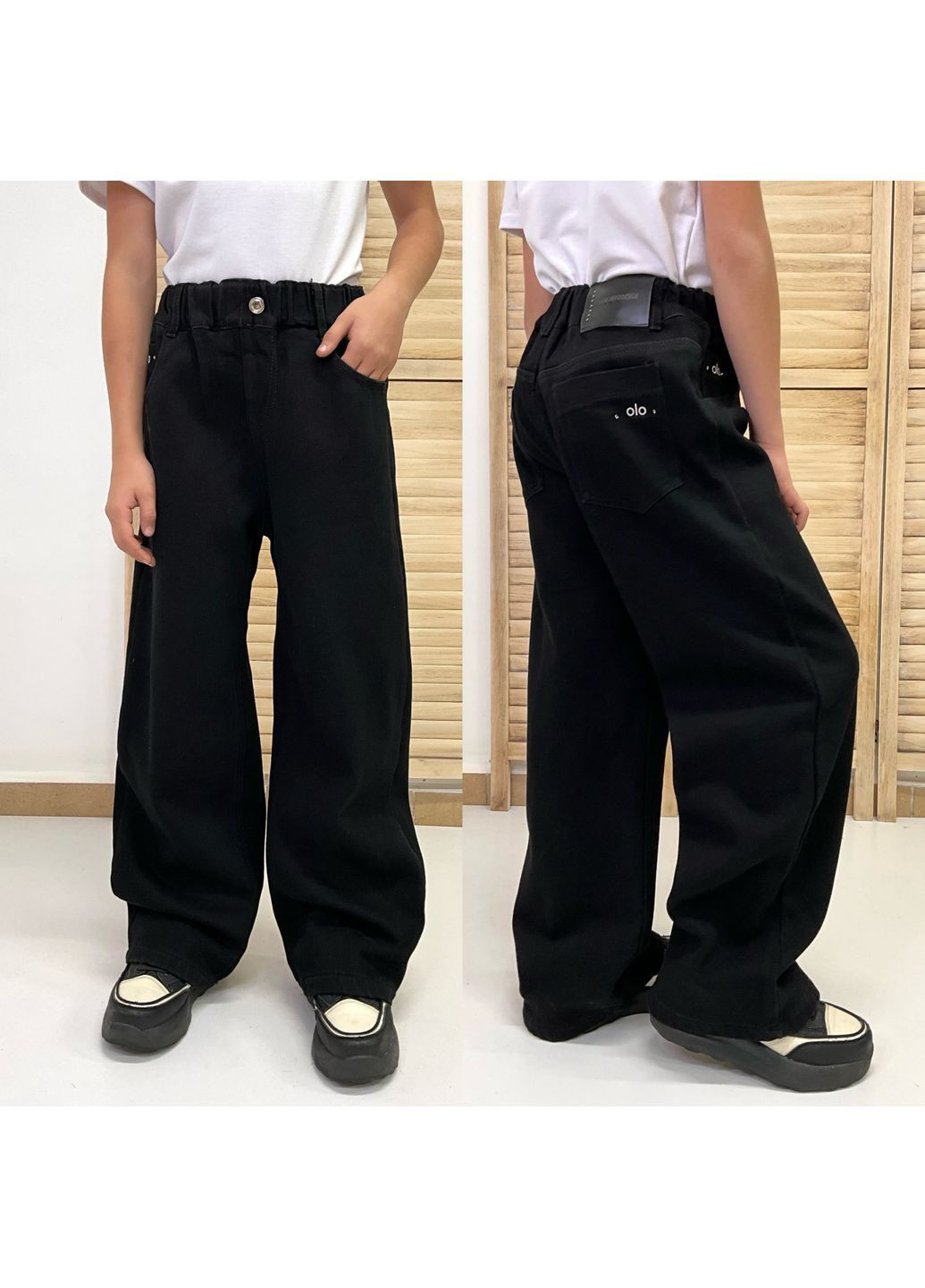 Черные зимние джинси утепление Україна